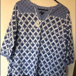 Talbots tunic top